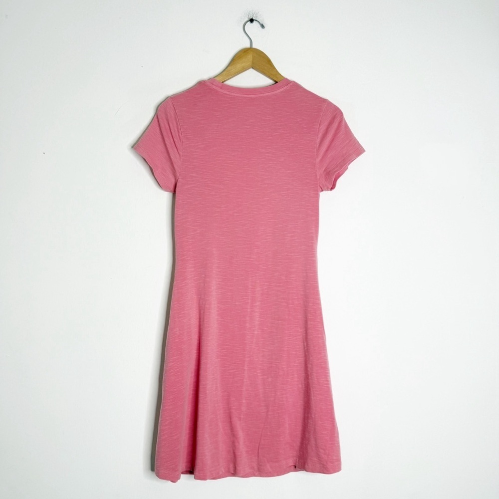 Universal Thread Pink Ruched T-Shirt Dress Size Small - Picture 3 of 7